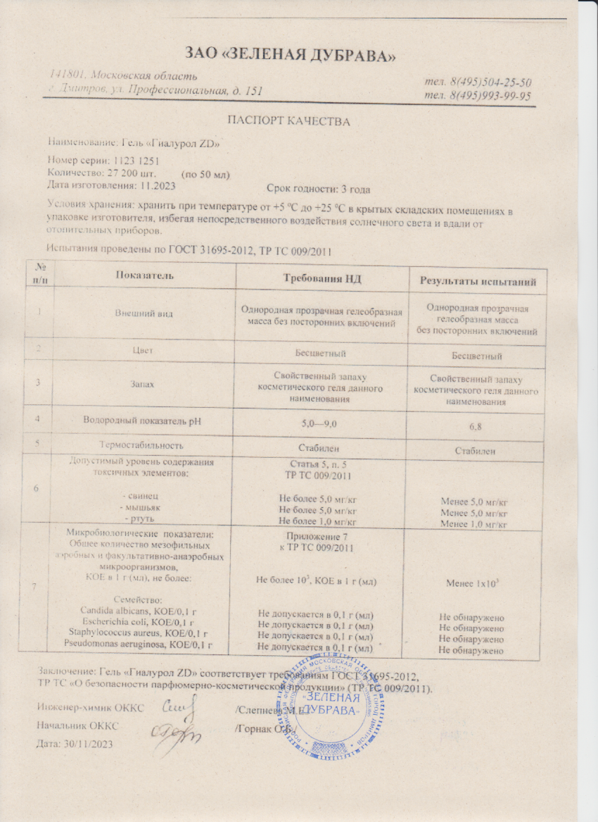 Паспорт №112023